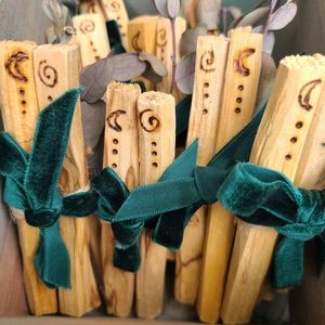 One Palo Santo Hand Detailed Smudge Stick Gift